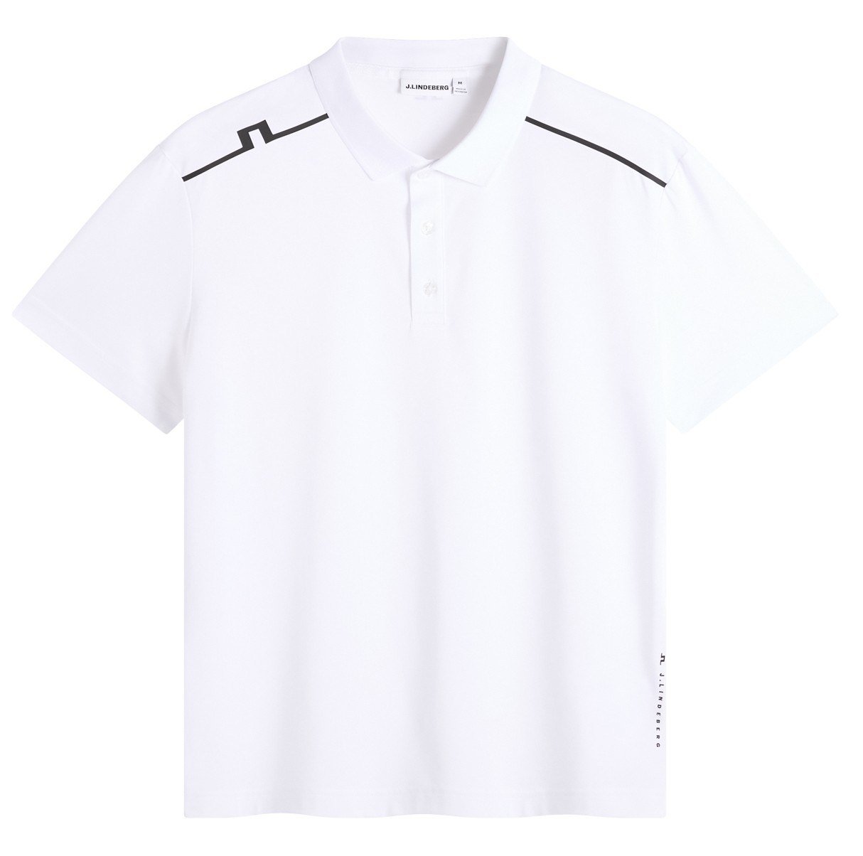 J.Lindeberg Lionel polo homme, blanc