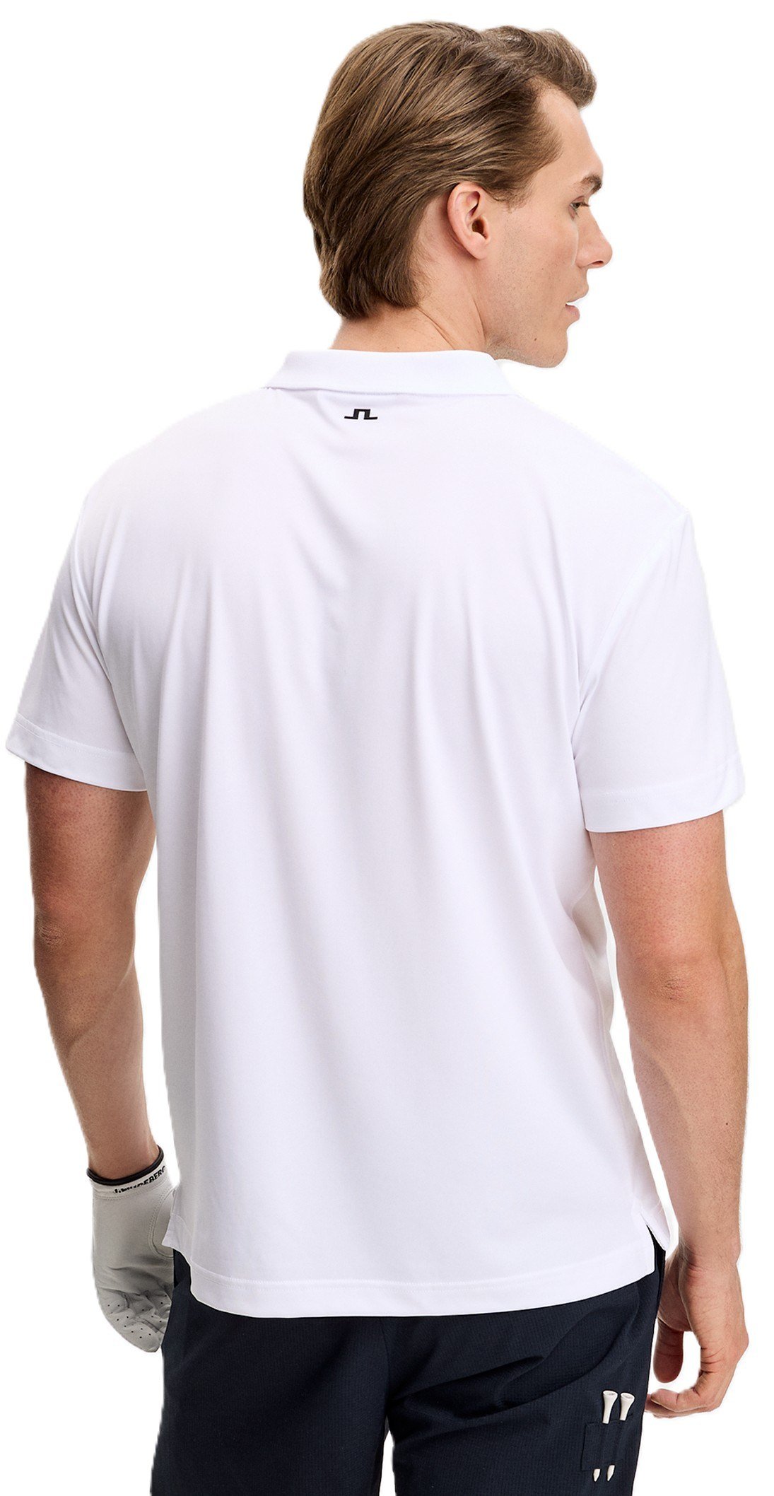 J.Lindeberg Lionel polo homme, blanc
