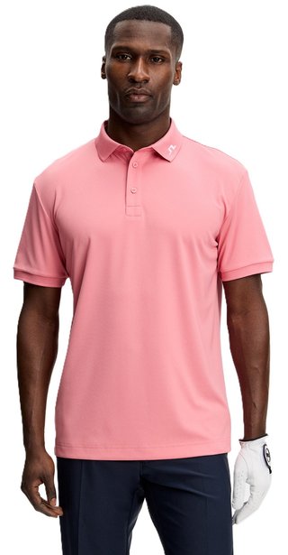 J.Lindeberg KV polo homme, flamingo plume