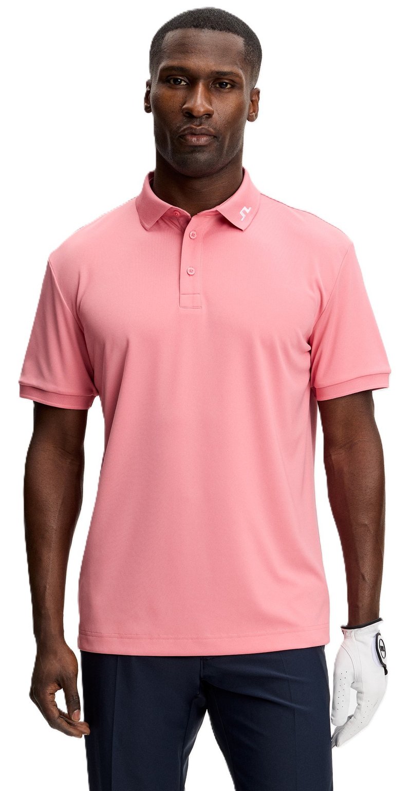 J.Lindeberg KV polo homme, flamingo plume