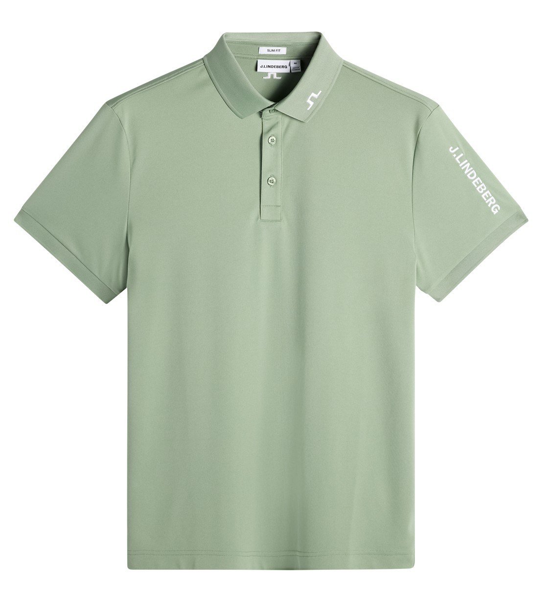 J.Lindeberg Tour Tech Slim Fit polo homme, hedge green