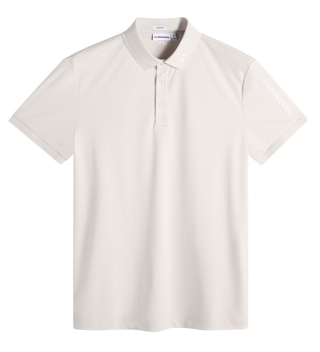 J.Lindeberg Tour Tech Slim Fit polo homme, moonbeam