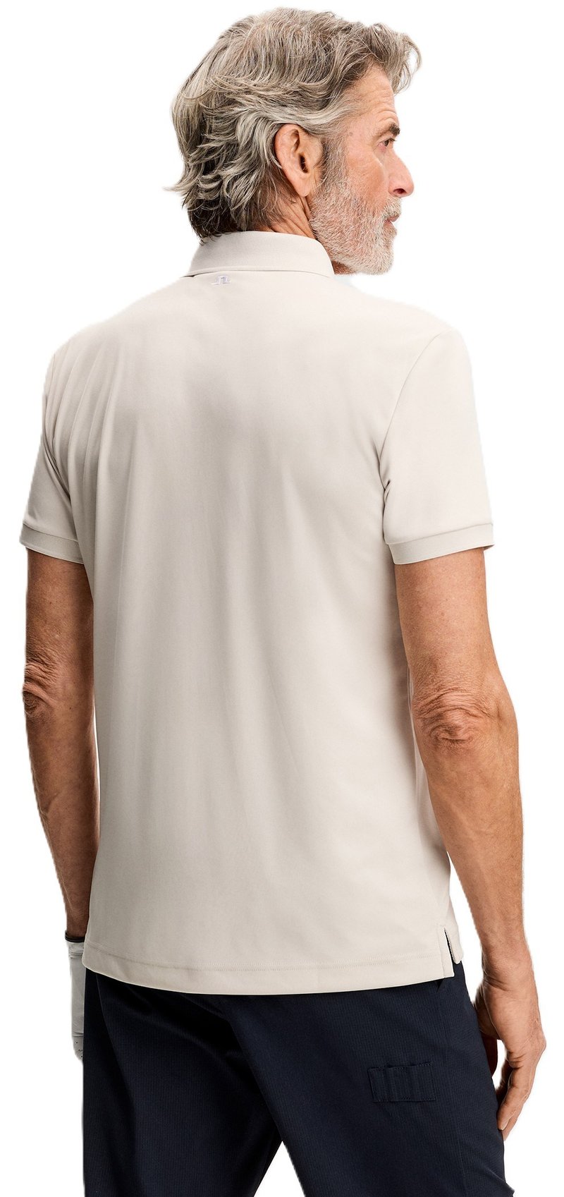 J.Lindeberg Tour Tech Slim Fit polo homme, moonbeam