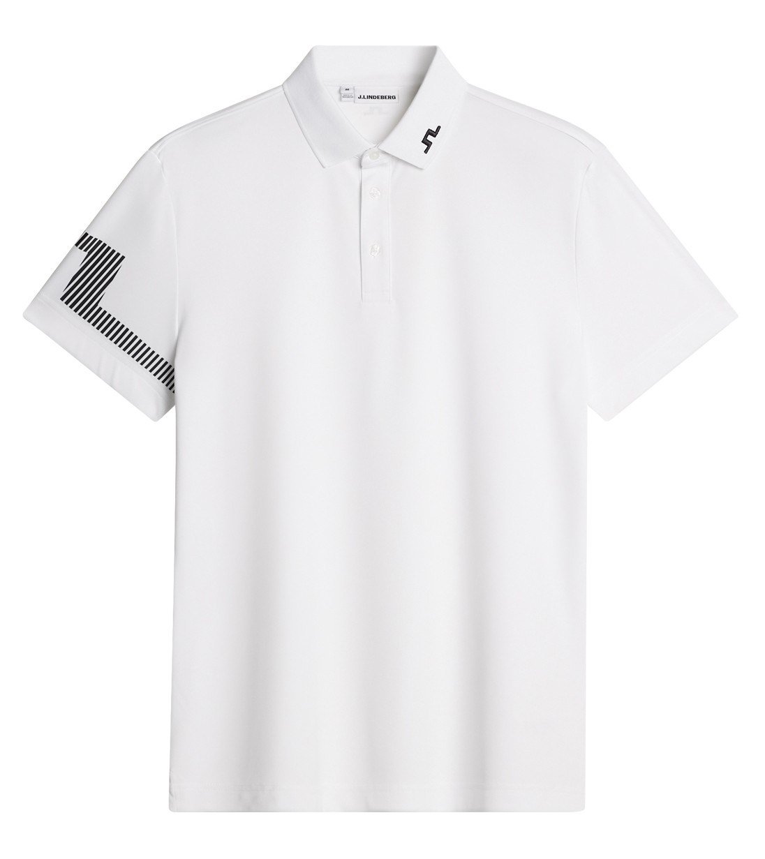J.Lindeberg Heath polo homme, blanc
