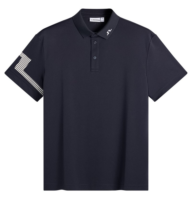 J.Lindeberg Heath polo homme, JL Navy