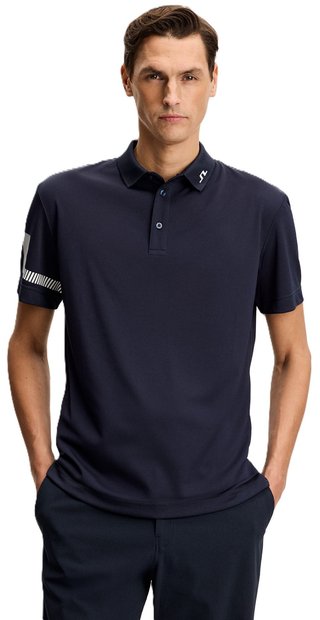J.Lindeberg Heath polo homme, JL Navy