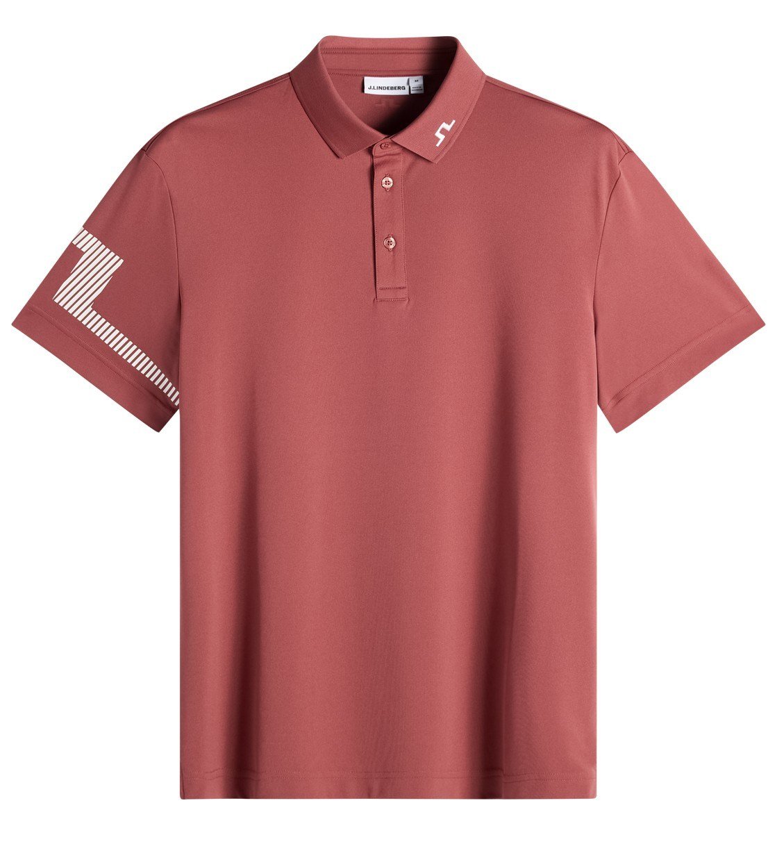 J.Lindeberg Heath polo homme, apple butter