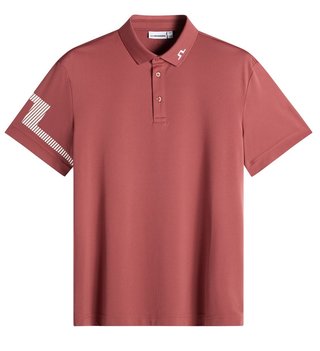J.Lindeberg Heath polo homme, apple butter