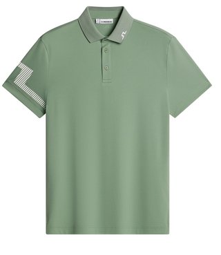J.Lindeberg Heath polo homme, hedge green