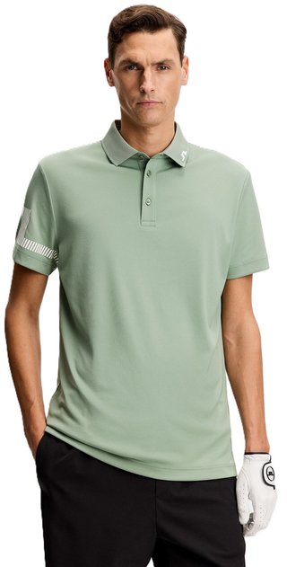J.Lindeberg Heath polo homme, hedge green
