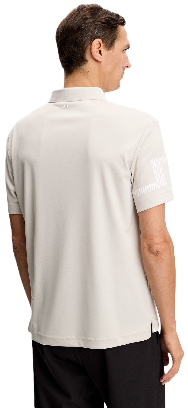 J.Lindeberg Heath polo homme, moonbeam