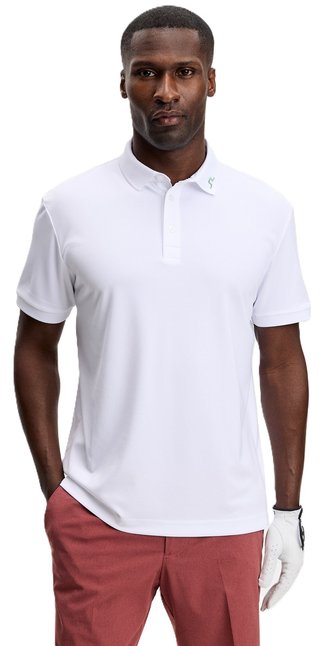 J.Lindeberg KV Print polo homme, paradise hedge green