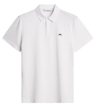 J.Lindeberg Wilhelm polo homme, blanc