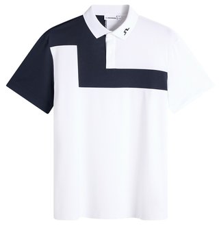 J.Lindeberg Rody polo homme, blanc