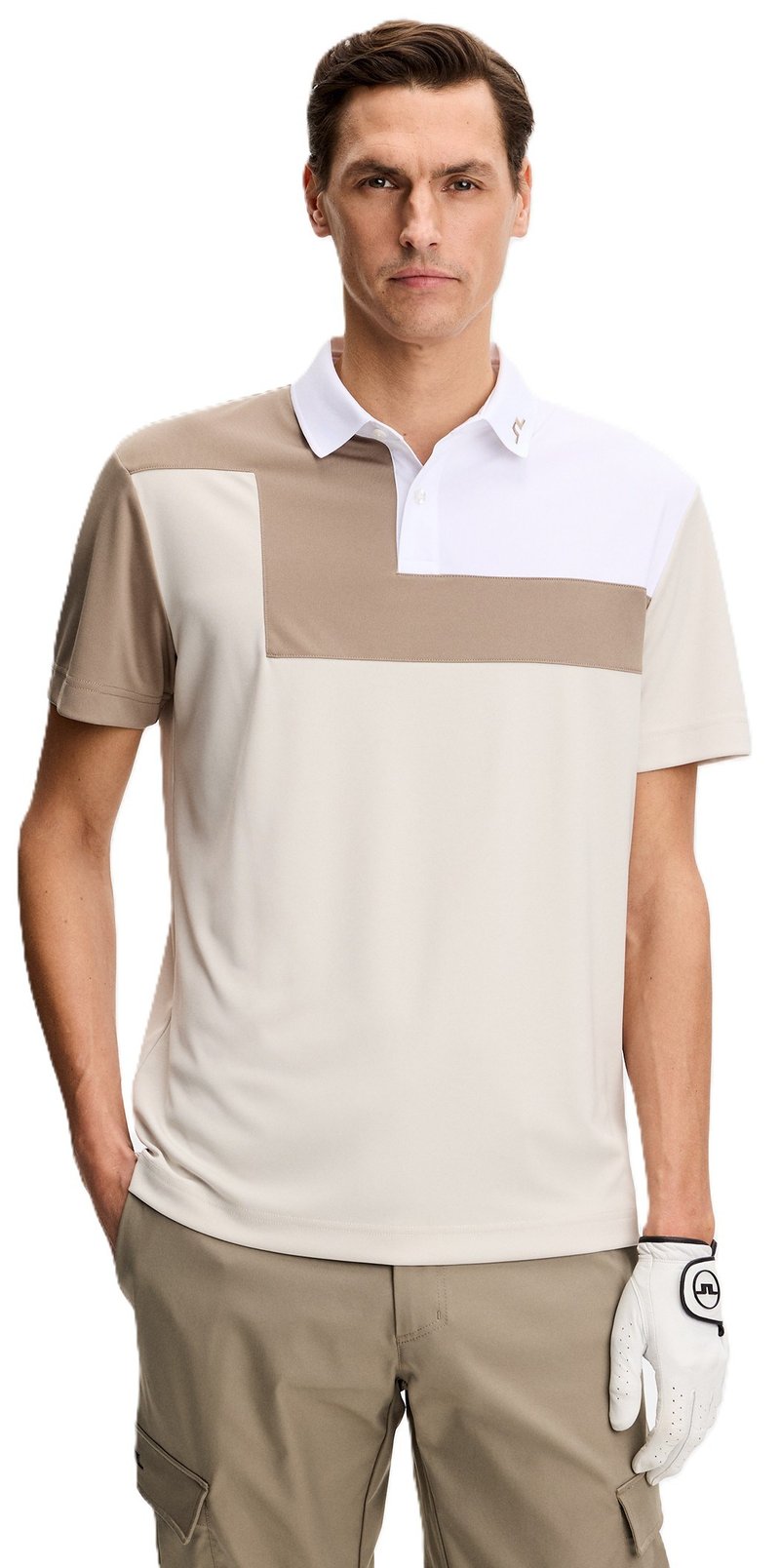 J.Lindeberg Rody polo homme, moonbeam