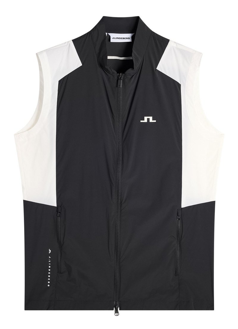 J.Lindeberg Jacs Zip veste homme, noir