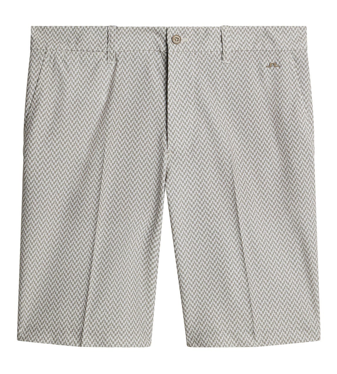 J.Lindeberg Eloy Print short homme, bridge stack brindle