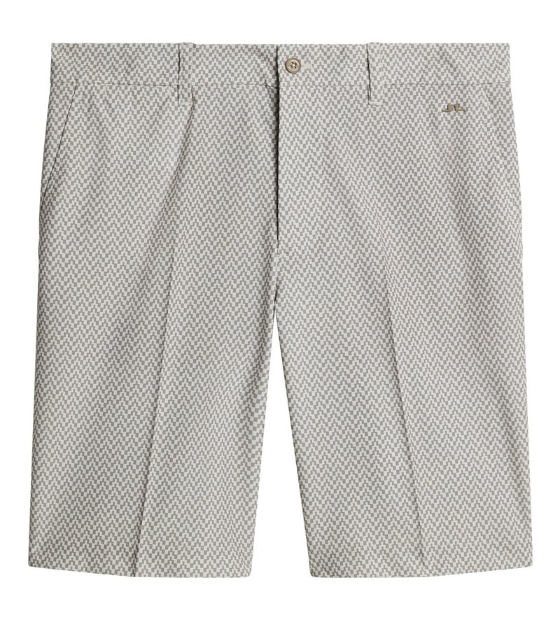 J.Lindeberg Eloy Print short homme, bridge stack brindle