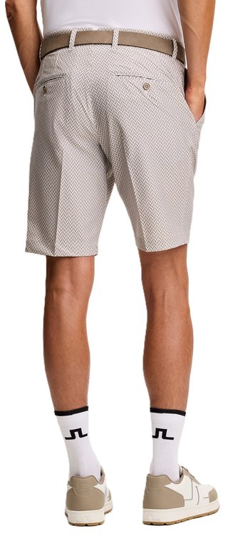 J.Lindeberg Eloy Print short homme, bridge stack brindle