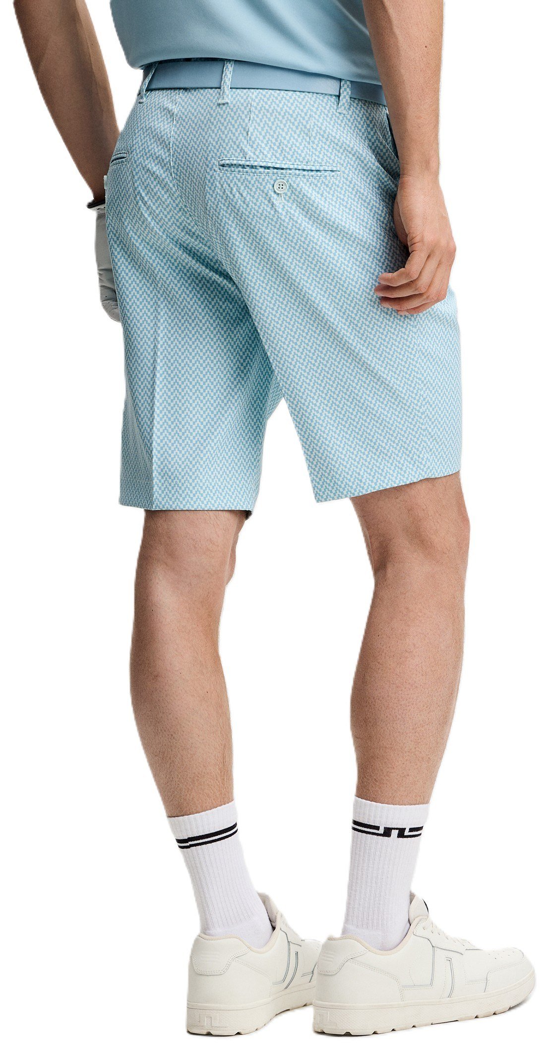 J.Lindeberg Eloy Print short homme, bridge stack skylight