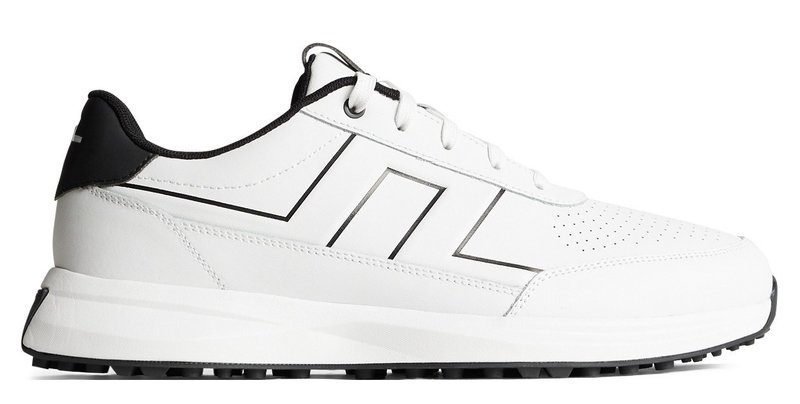 J.Lindeberg Bridge Golf Sneaker chaussures de golf homme, blanches