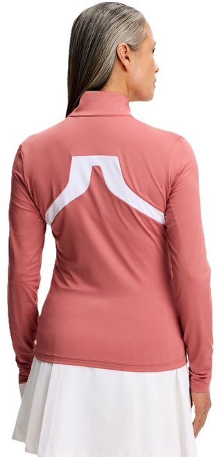 J.Lindeberg Janice Mid Layer pull femme, withered rose