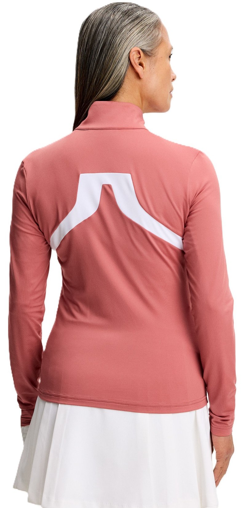 J.Lindeberg Janice Mid Layer pull femme, withered rose
