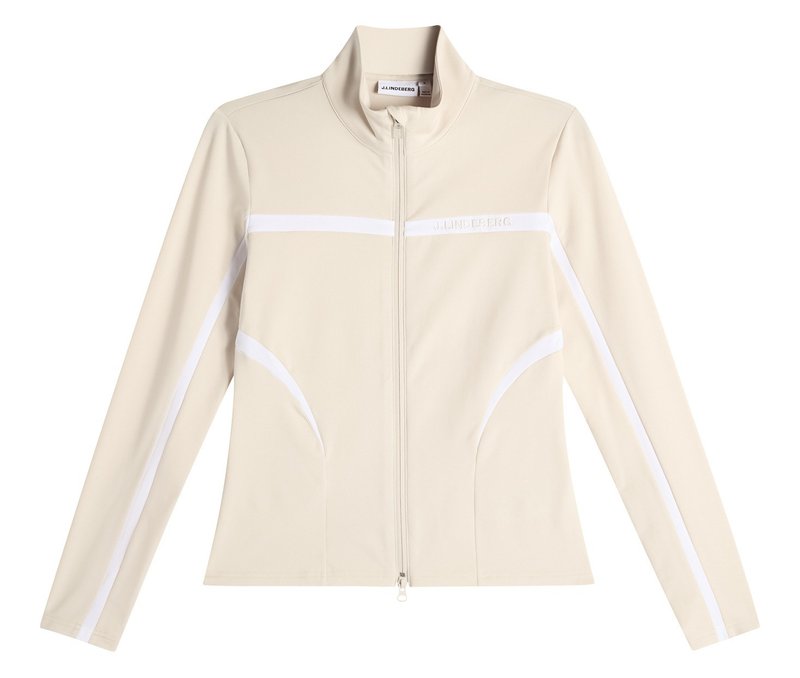 J.Lindeberg Janice Mid Layer sweatshirt femme, moonbeam