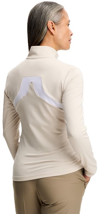 J.Lindeberg Janice Mid Layer sweatshirt femme, moonbeam