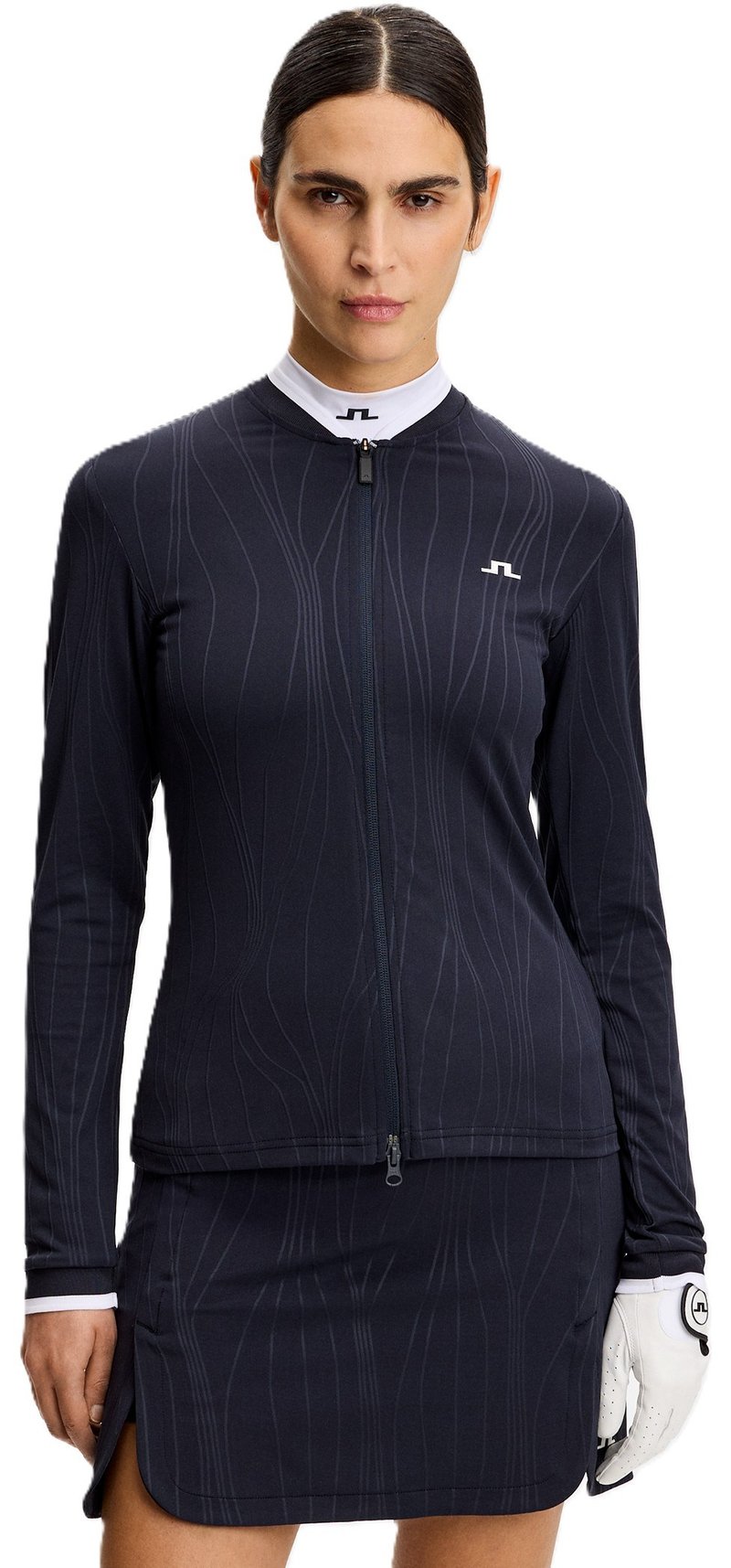 J.Lindeberg Susanna Mid Layer pull femme, JL Navy