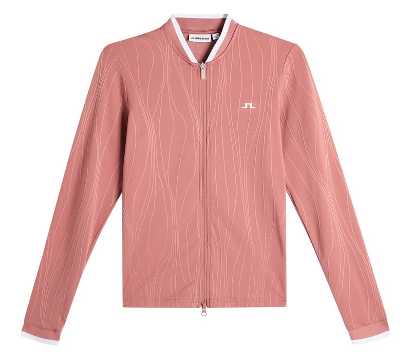 J.Lindeberg Susanna Mid Layer sweatshirt femme, withered rose