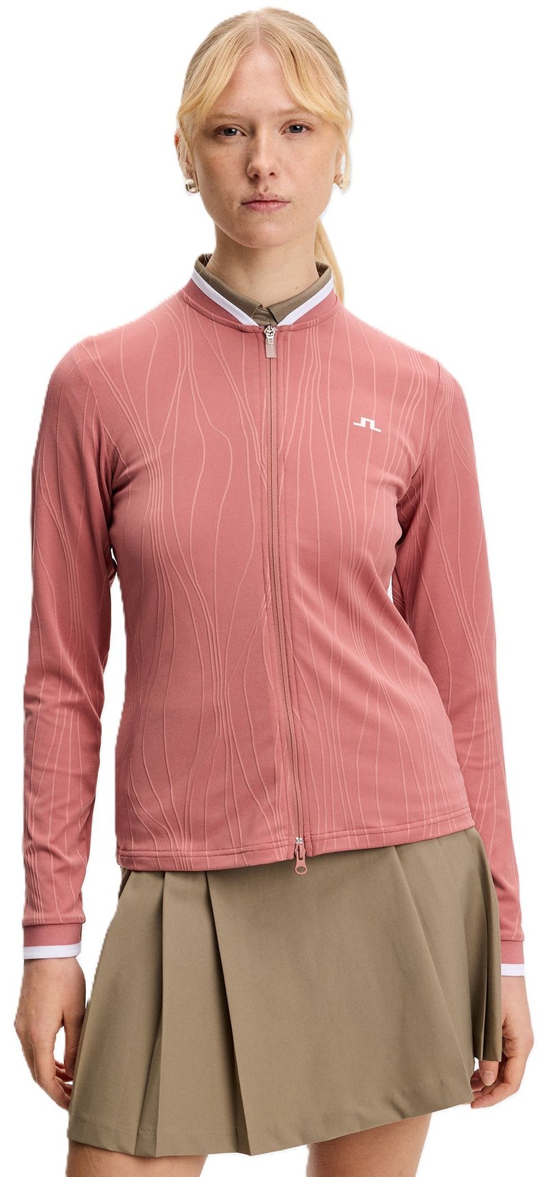 J.Lindeberg Susanna Mid Layer sweatshirt femme, withered rose