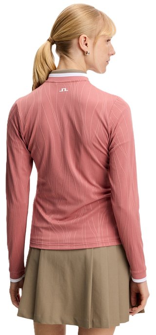 J.Lindeberg Susanna Mid Layer sweatshirt femme, withered rose