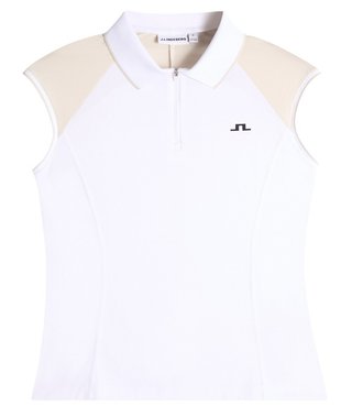 J.Lindeberg Lei polo femme, blanc