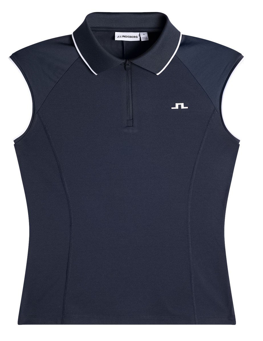 J.Lindeberg Lei polo femme, JL Navy