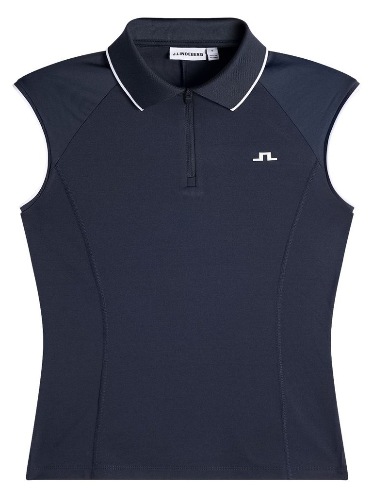 J.Lindeberg Lei polo femme, JL Navy