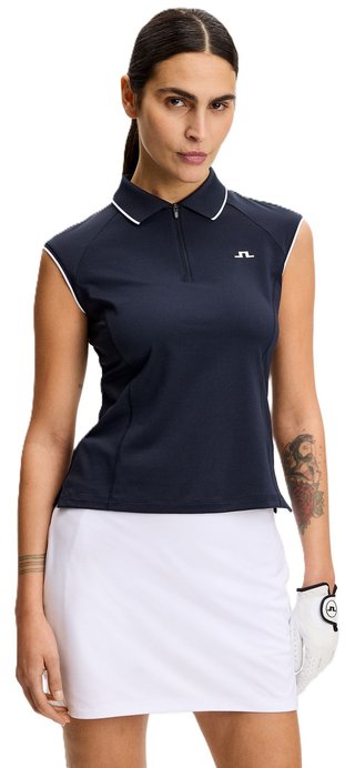 J.Lindeberg Lei polo femme, JL Navy