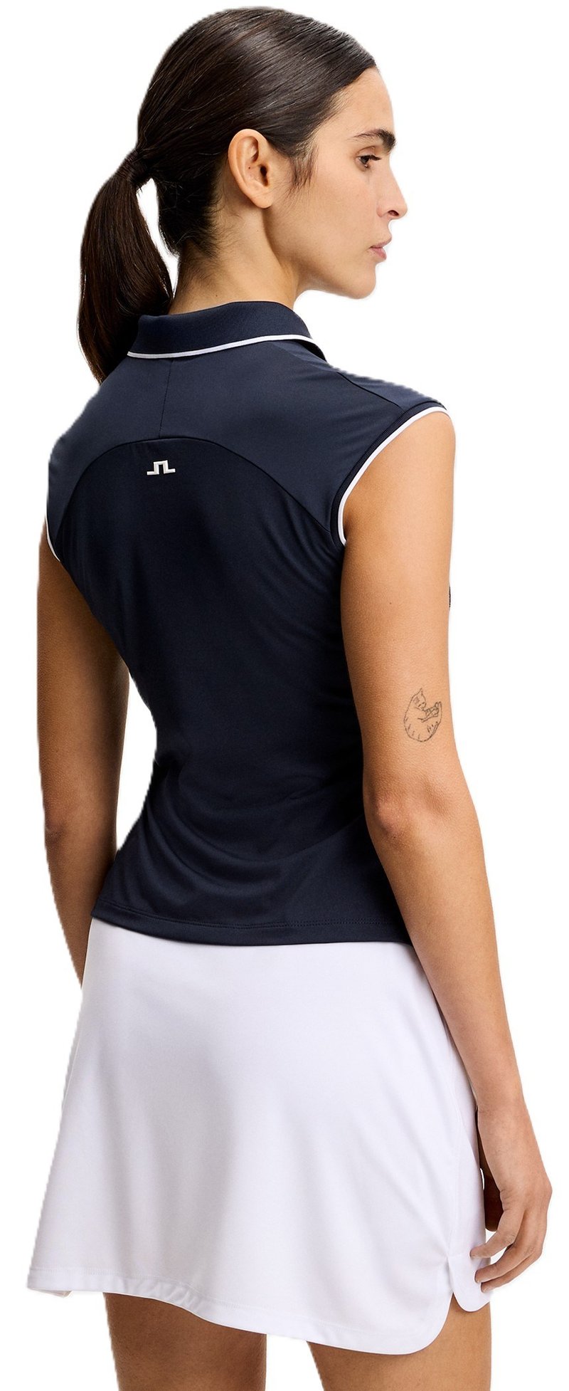 J.Lindeberg Lei polo femme, JL Navy