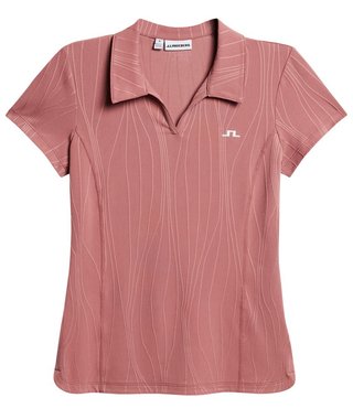 J.Lindeberg Marlie polo femme, withered rose