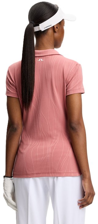 J.Lindeberg Marlie polo femme, withered rose