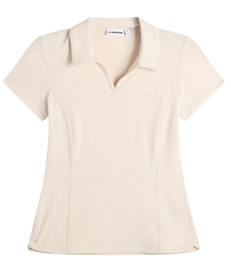 J.Lindeberg Marlie polo femme, moonbeam