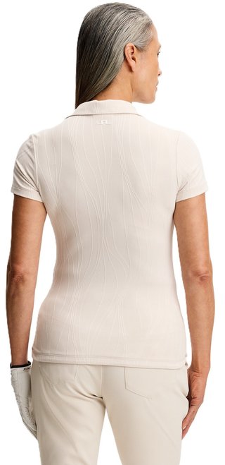 J.Lindeberg Marlie polo femme, moonbeam