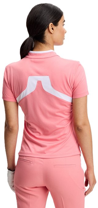 J.Lindeberg Katie top femme, flamingo plume