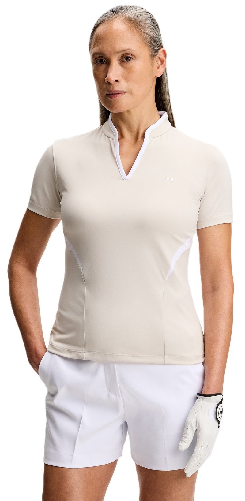 J.Lindeberg Katie haut femme, moonbeam