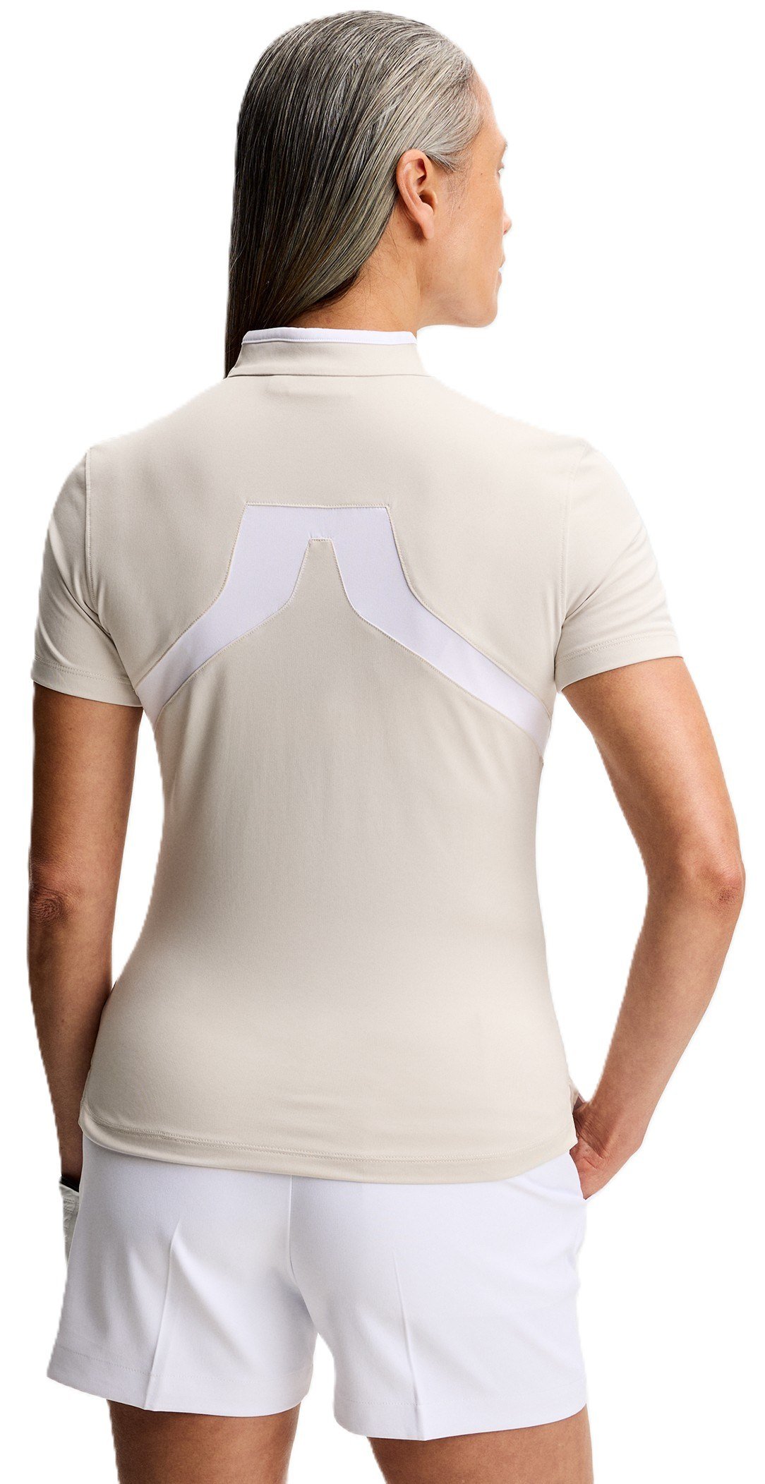 J.Lindeberg Katie haut femme, moonbeam