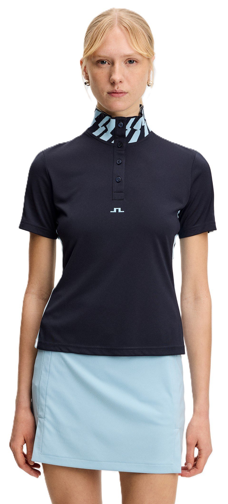 J.Lindeberg Pip polo femme, JL navy