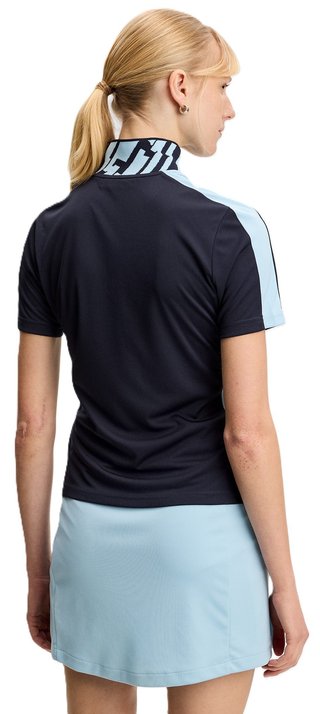 J.Lindeberg Pip polo femme, JL navy
