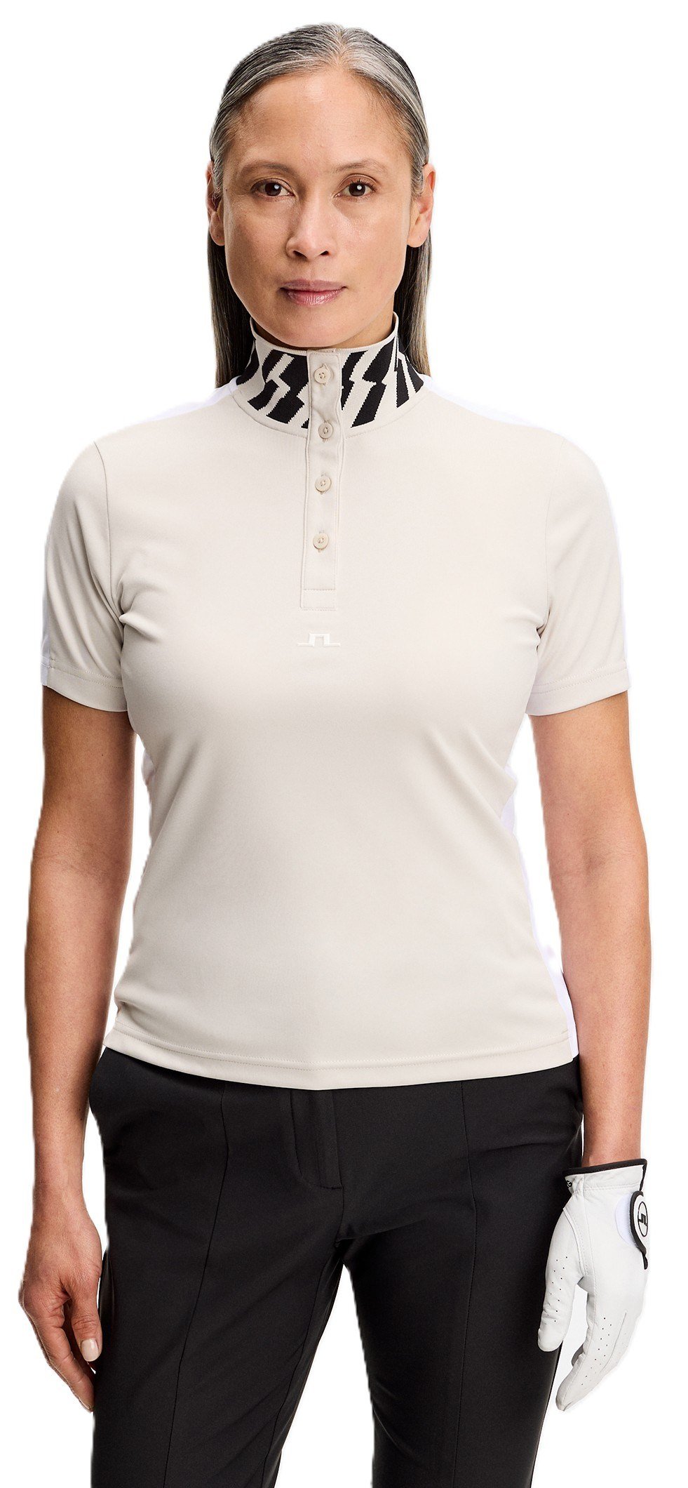 J.Lindeberg Pip polo femme, moonbeam