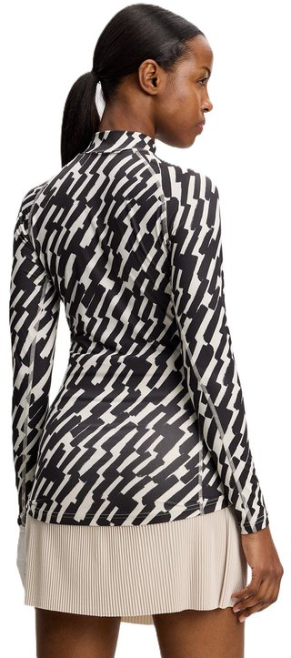J.Lindeberg Ella Print Compression haut femme, oak moonbeam