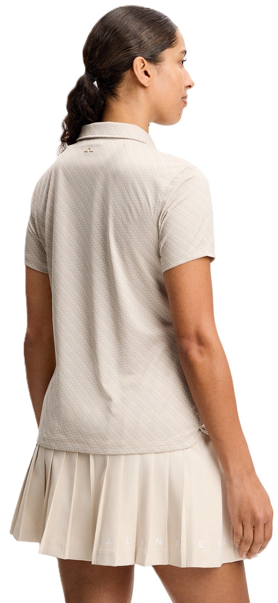 J.Lindeberg Caitlyn polo femme, flight bridge moonbeam